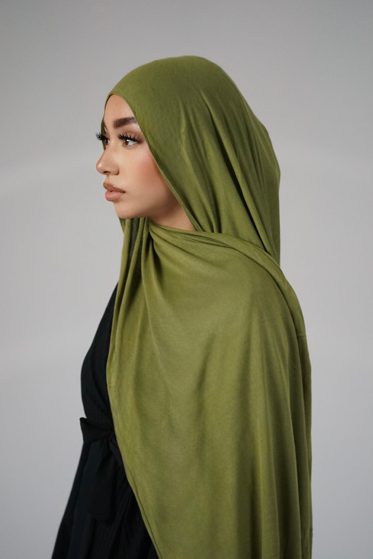 OLIVE BAMBOO MODAL HIJAB