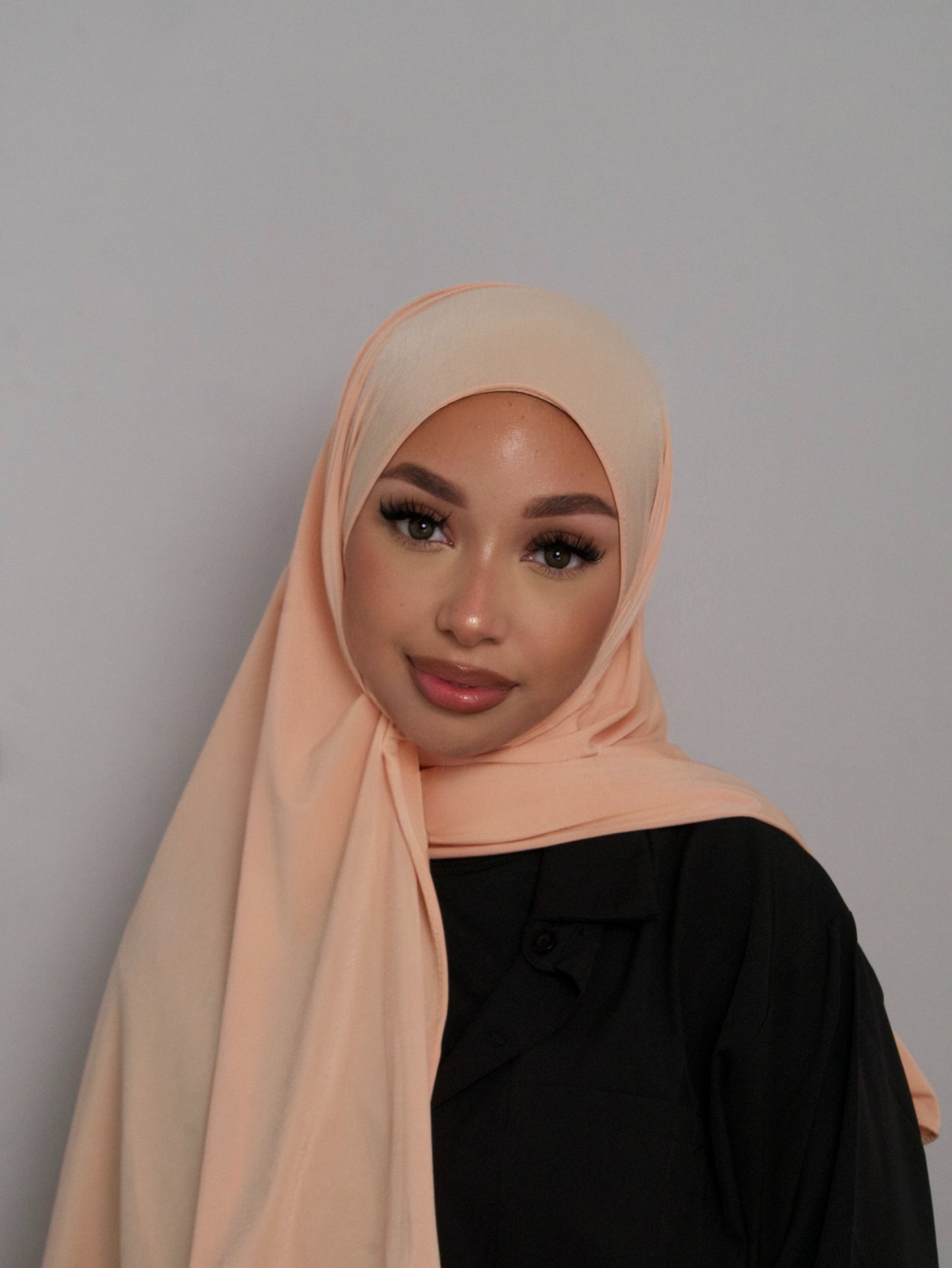 HIJAB JERSEY PREMIUM PECHE