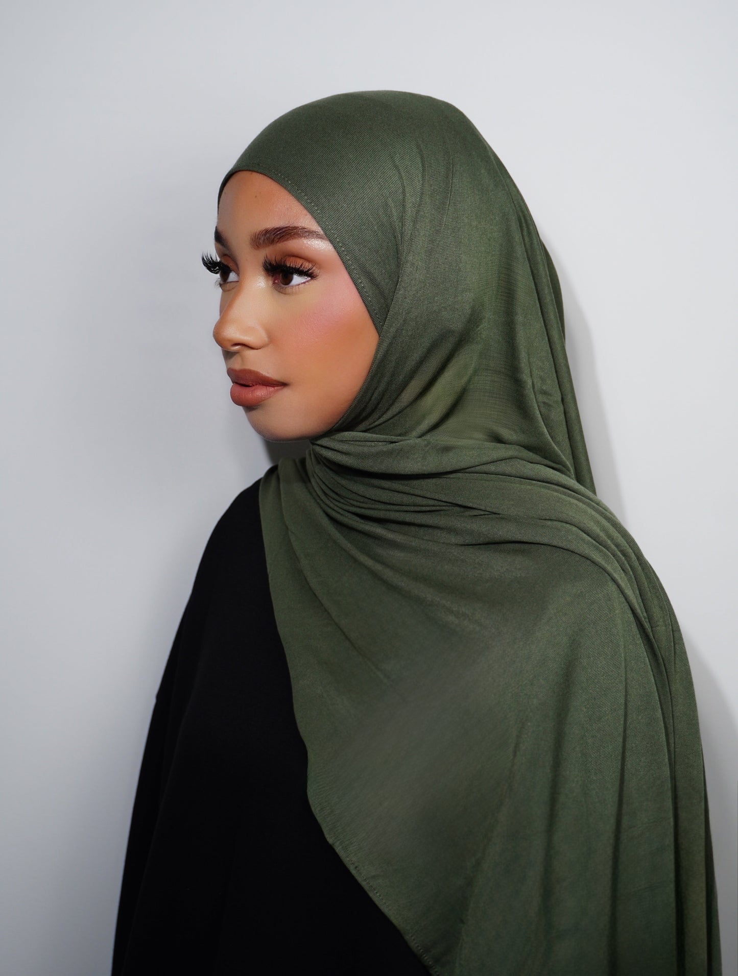 HIJAB JERSEY BAMBOO KHAKI