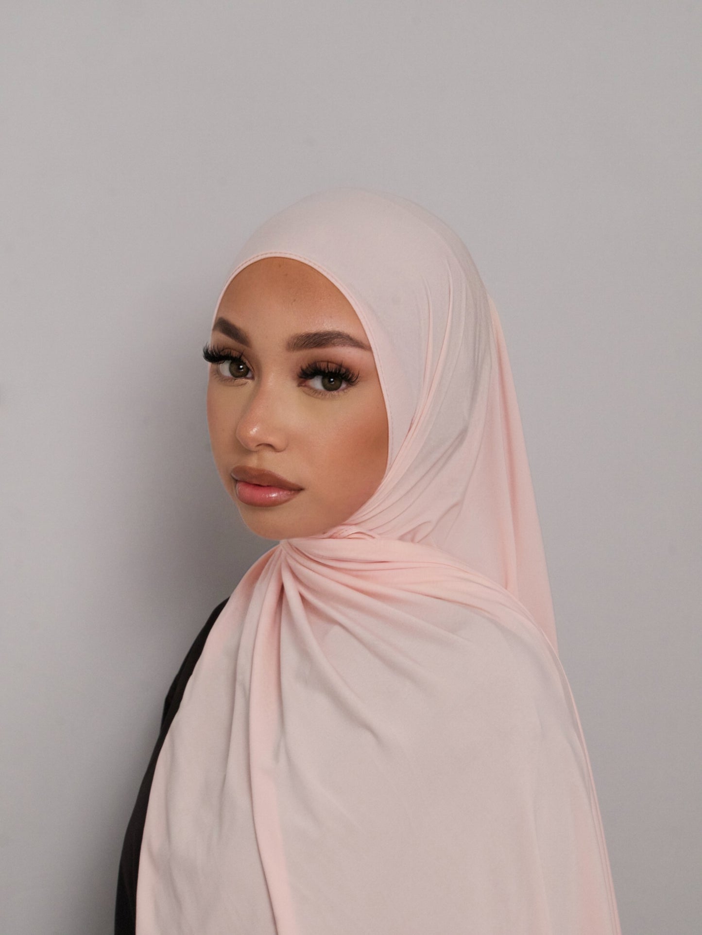 HIJAB JERSEY PREMIUM ROSE BONBON