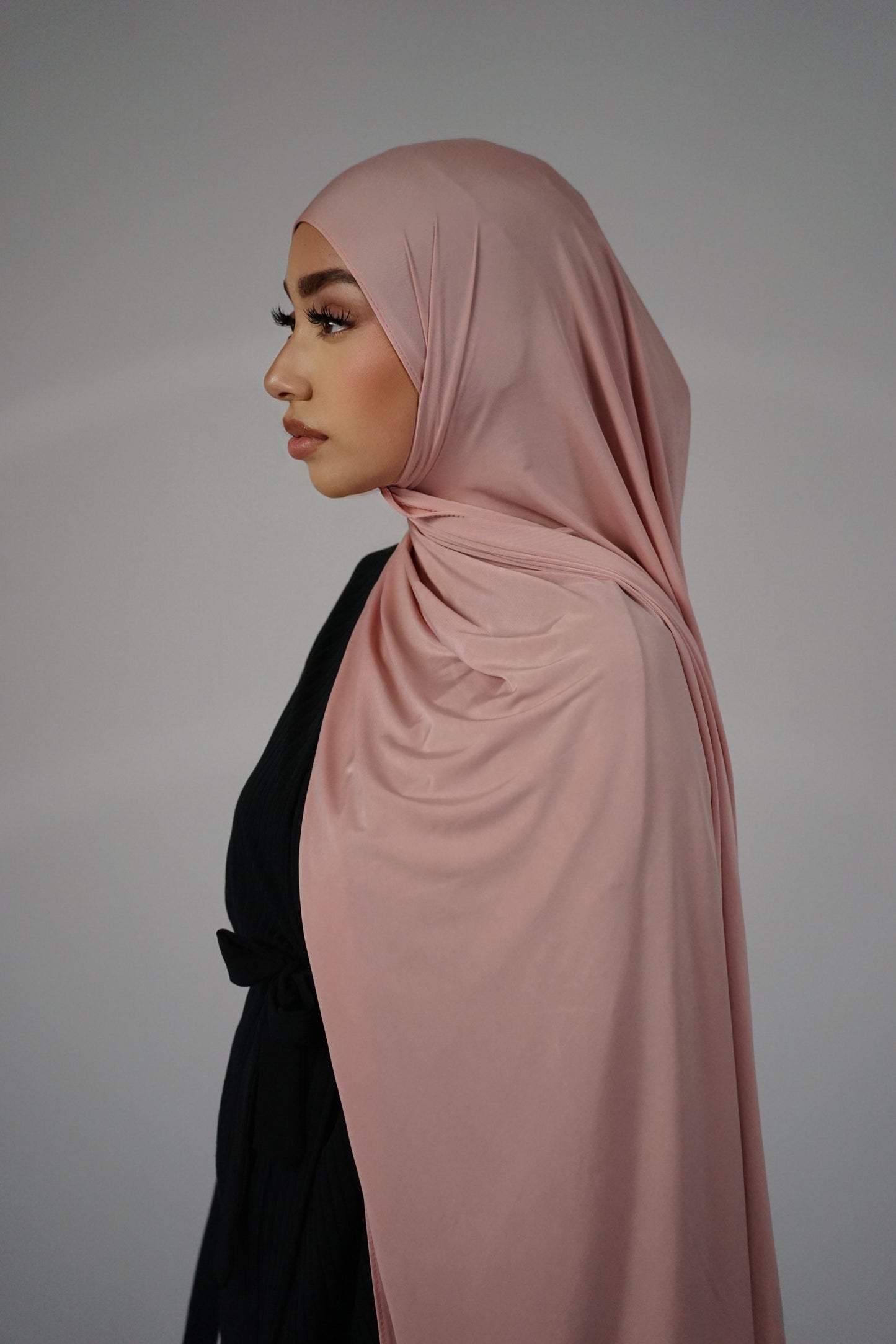 ROSE LIQUID JERSEY HIJAB