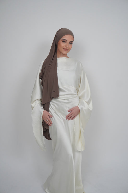 THE AMANI SATIN DRESS