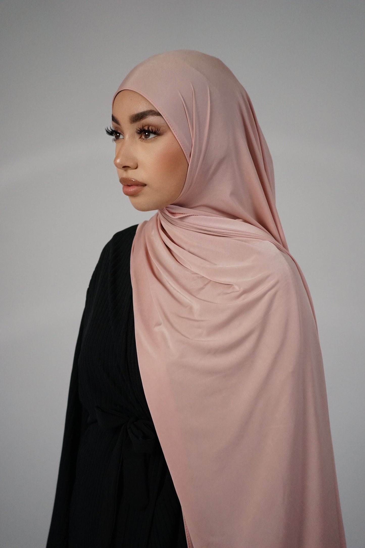 ROSE LIQUID JERSEY HIJAB