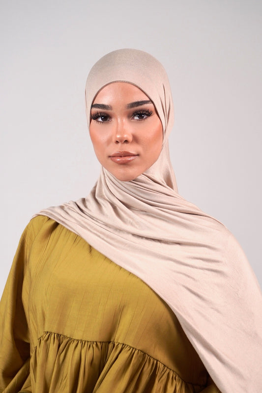 HIJAB MODAL JERSEY BAMBOO OAT