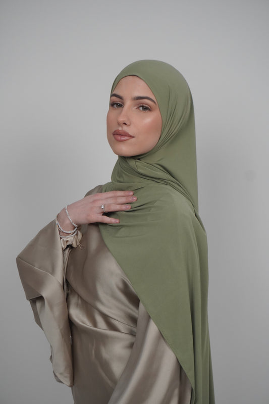 MATCHA PREMIUM JERSEY HIJAB