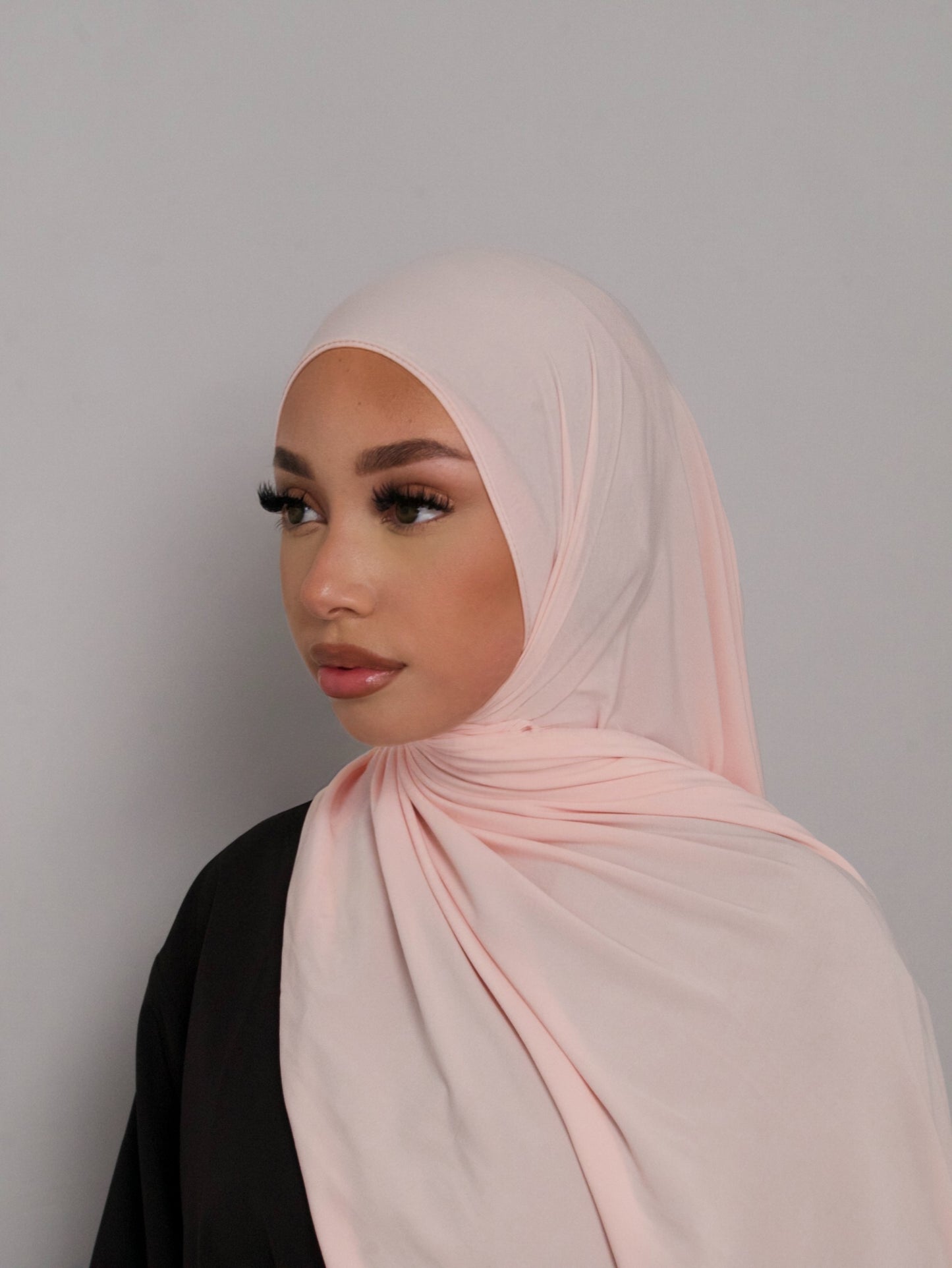 HIJAB JERSEY PREMIUM ROSE BONBON