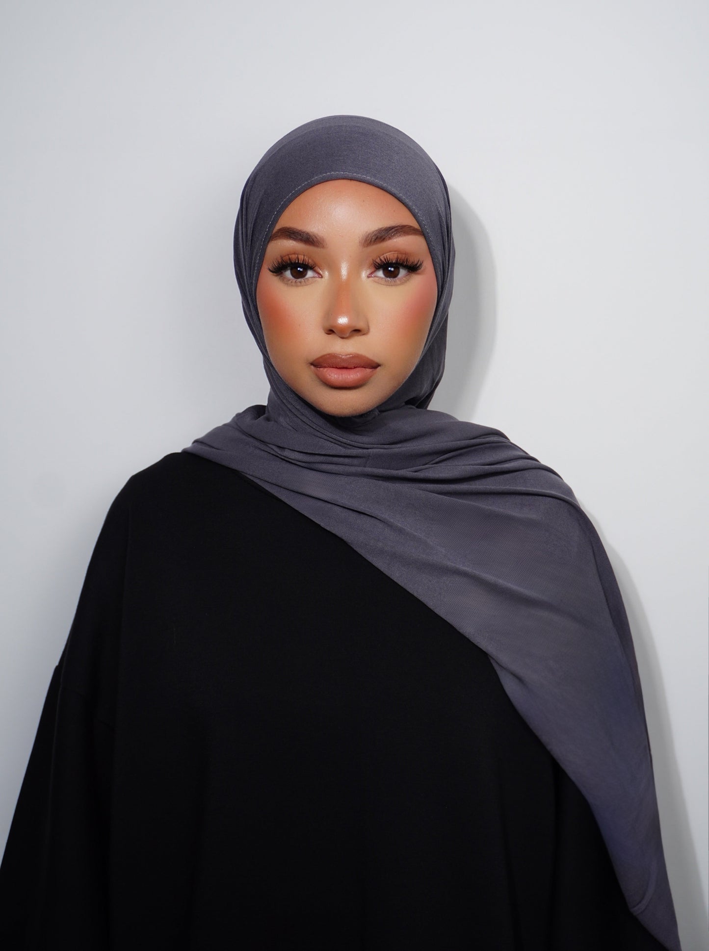 HIJAB JERSEY BAMBOO DARK GREY