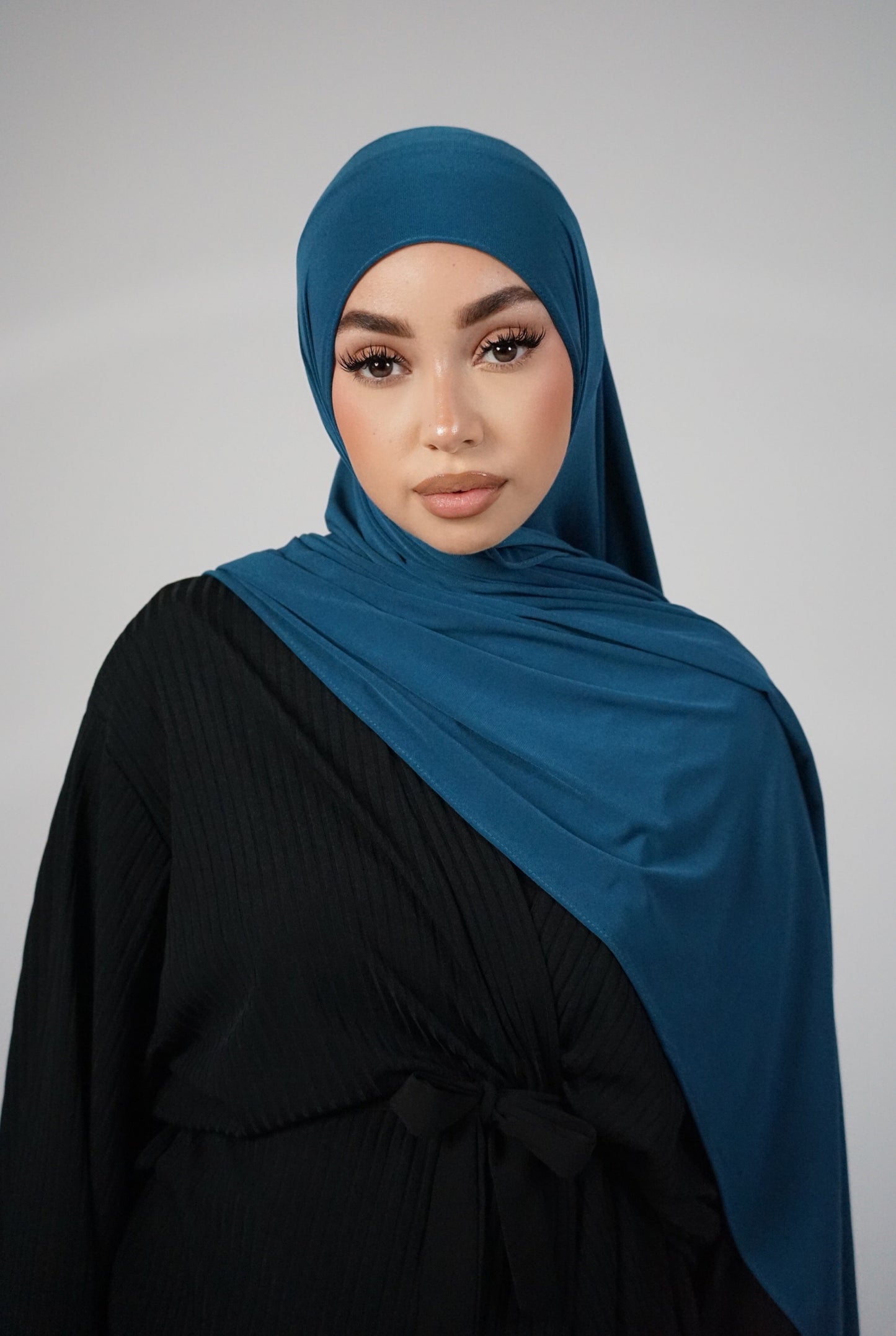 TEAL LUXE PREMIUM JERSEY HIJAB
