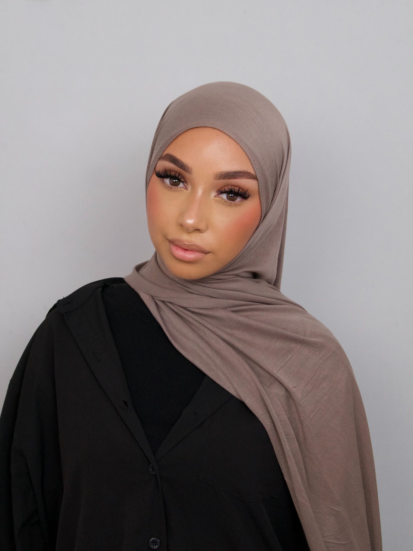 HIJAB JERSEY BAMBOO COFFEE