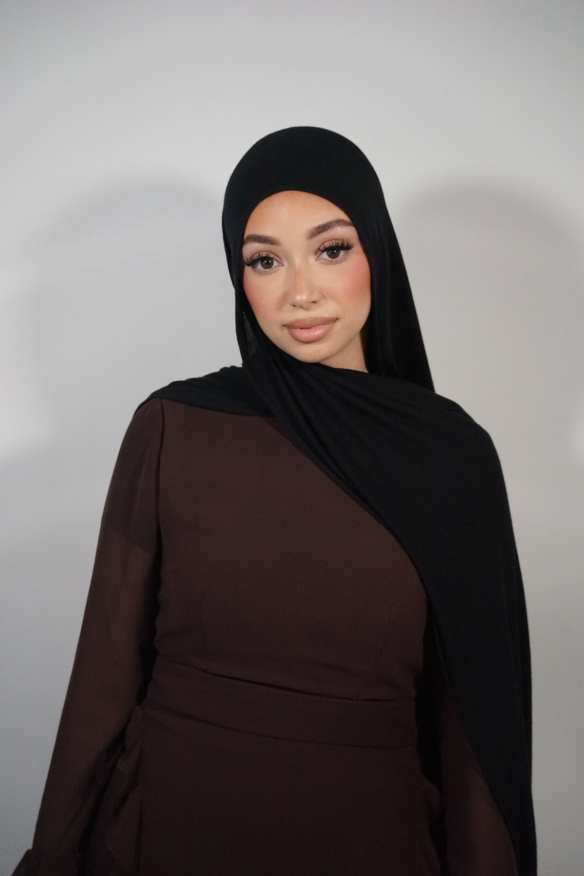 BLACK JERSEY BAMBOO MODAL HIJAB