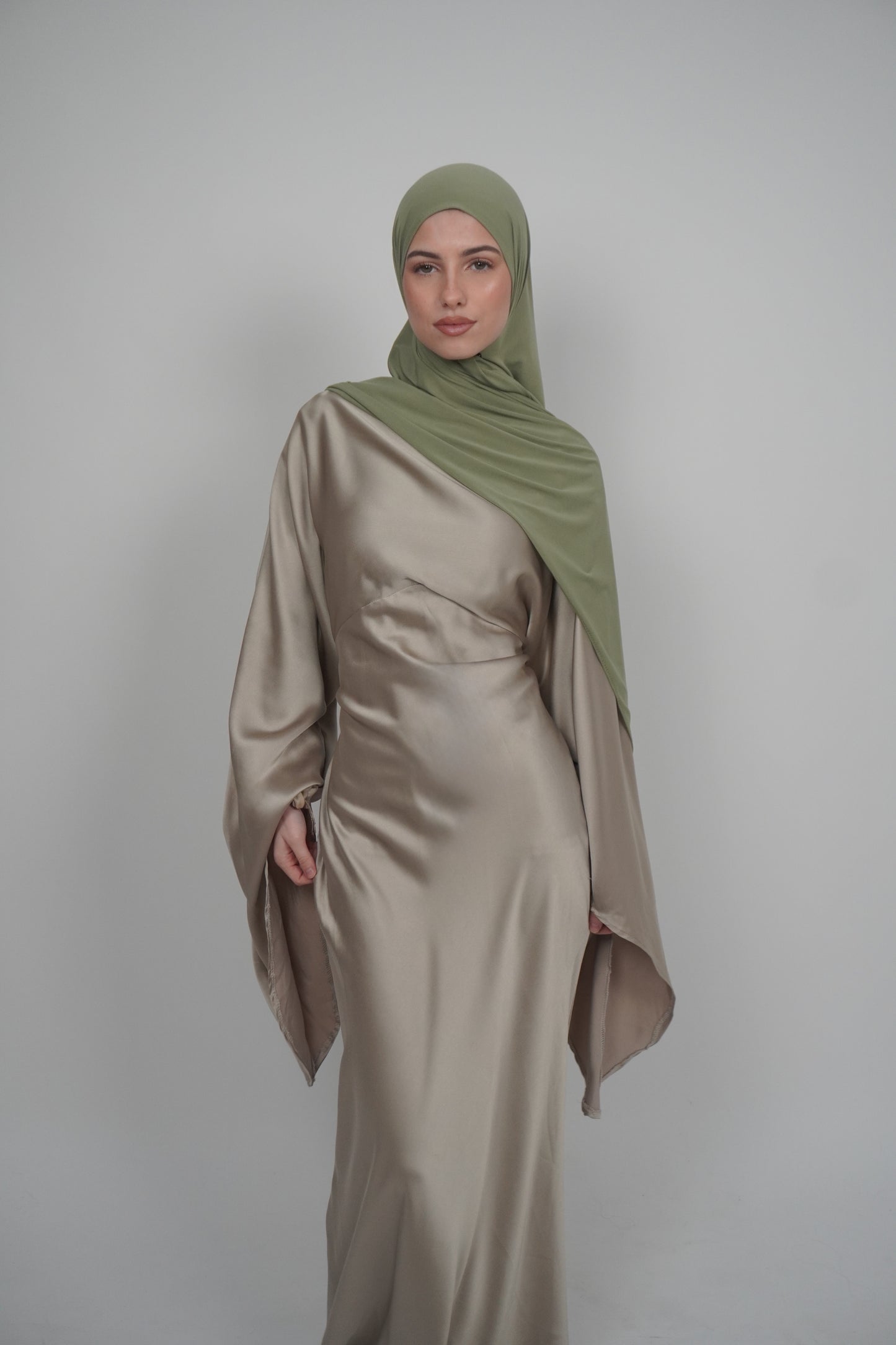 THE AMANI SATIN DRESS