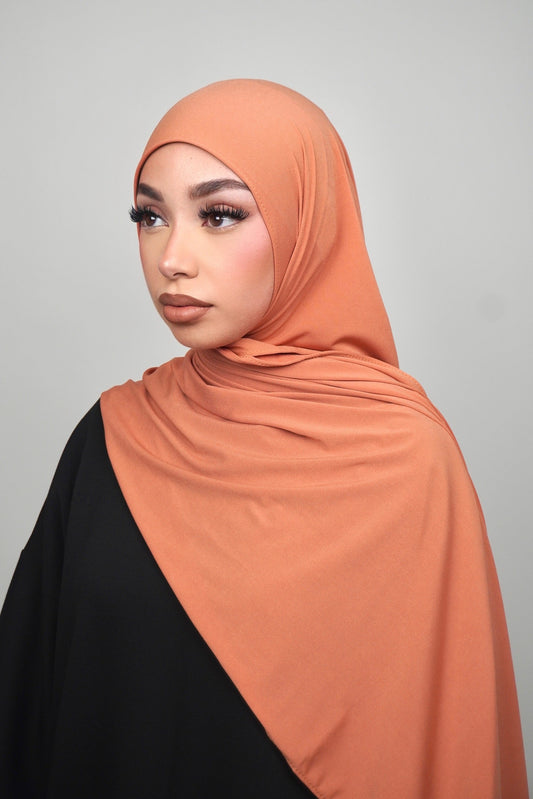 APRICOT PREMIUM JERSEY HIJAB