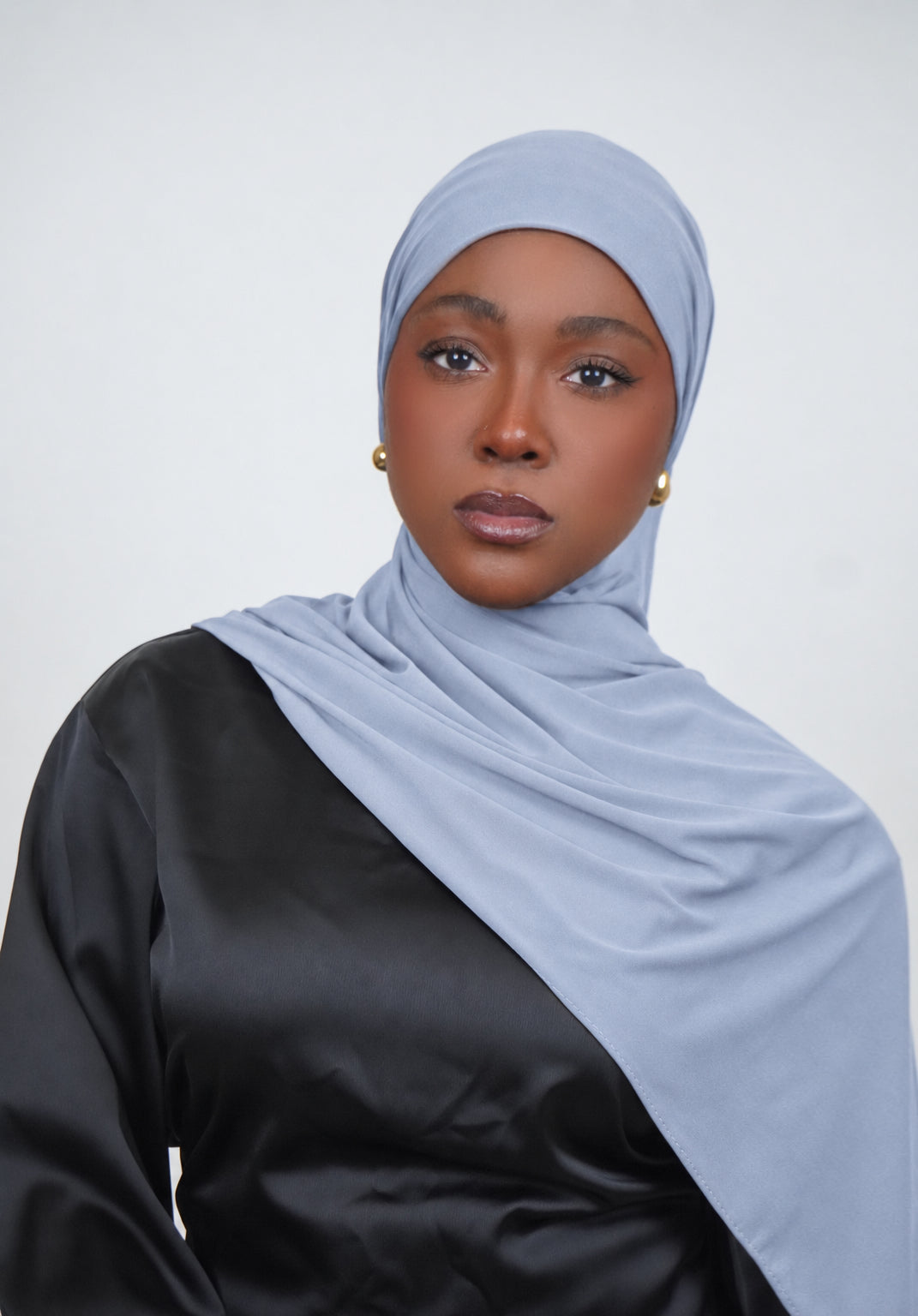 BABY BLUE LIQUID JERSEY HIJAB