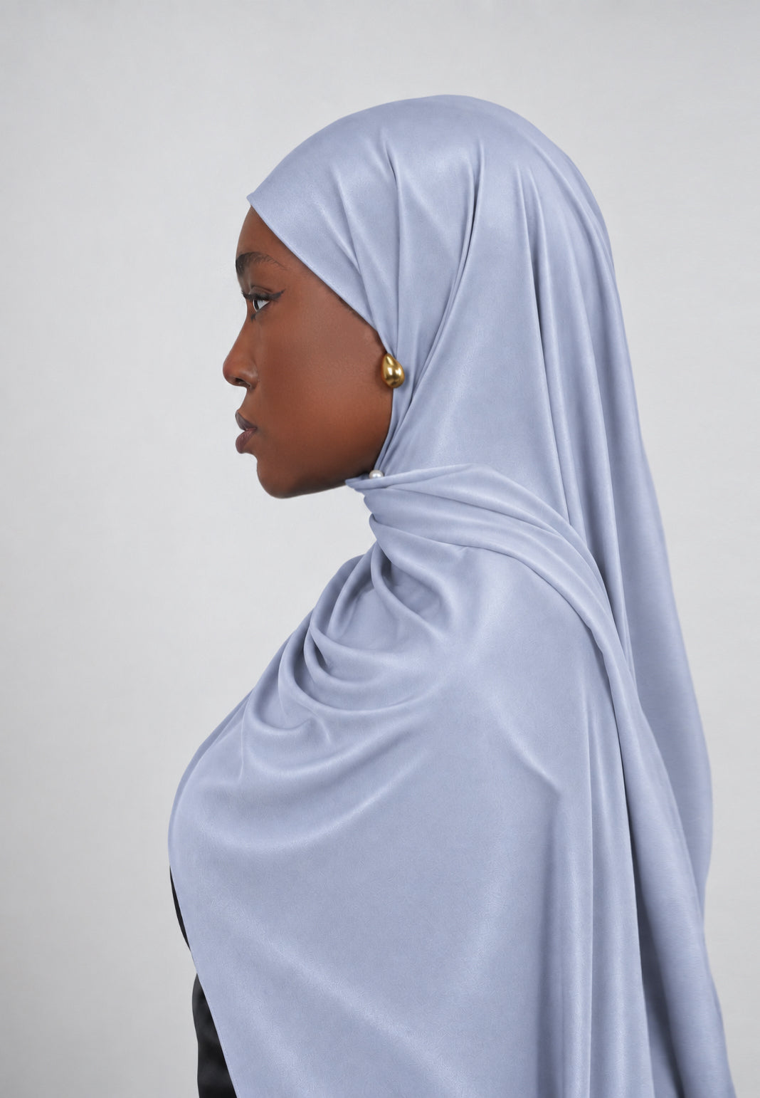 BABY BLUE LIQUID JERSEY HIJAB