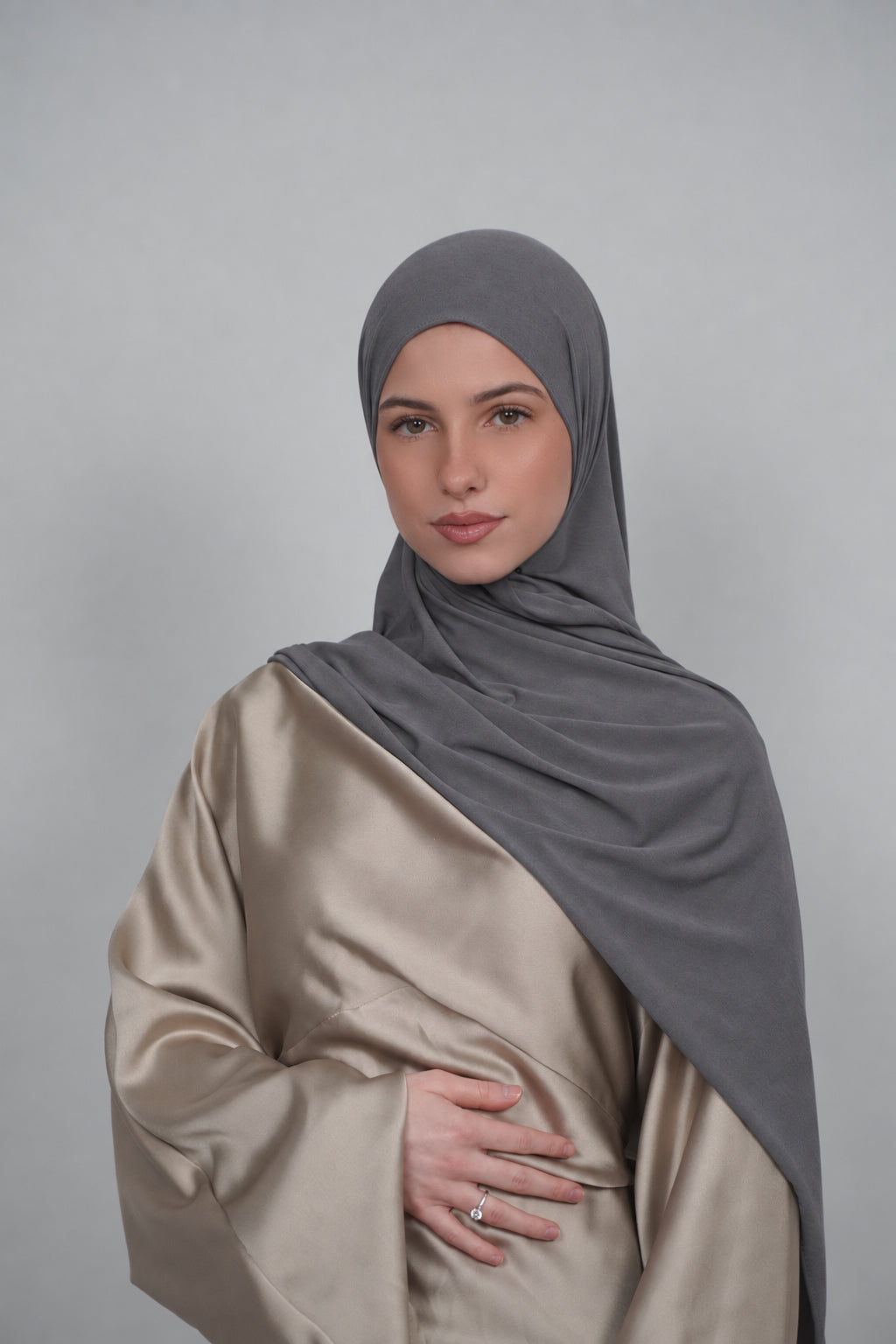 DARK GREY LUX PREMIUM JERSEY