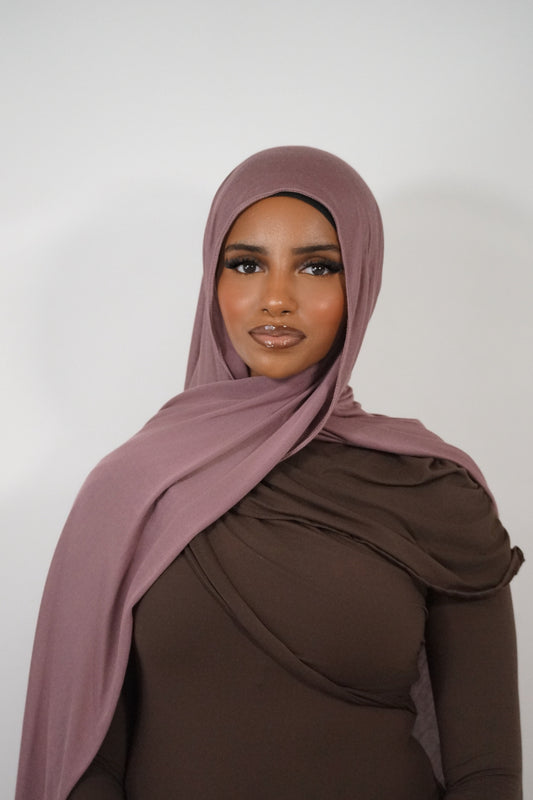 MAUVE MODAL BAMBOO HIJAB