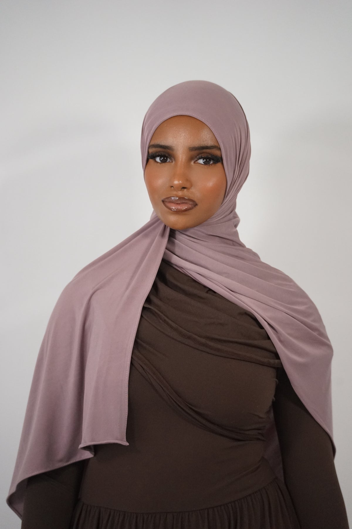 ROSEWOOD LIQUID JERSEY HIJAB